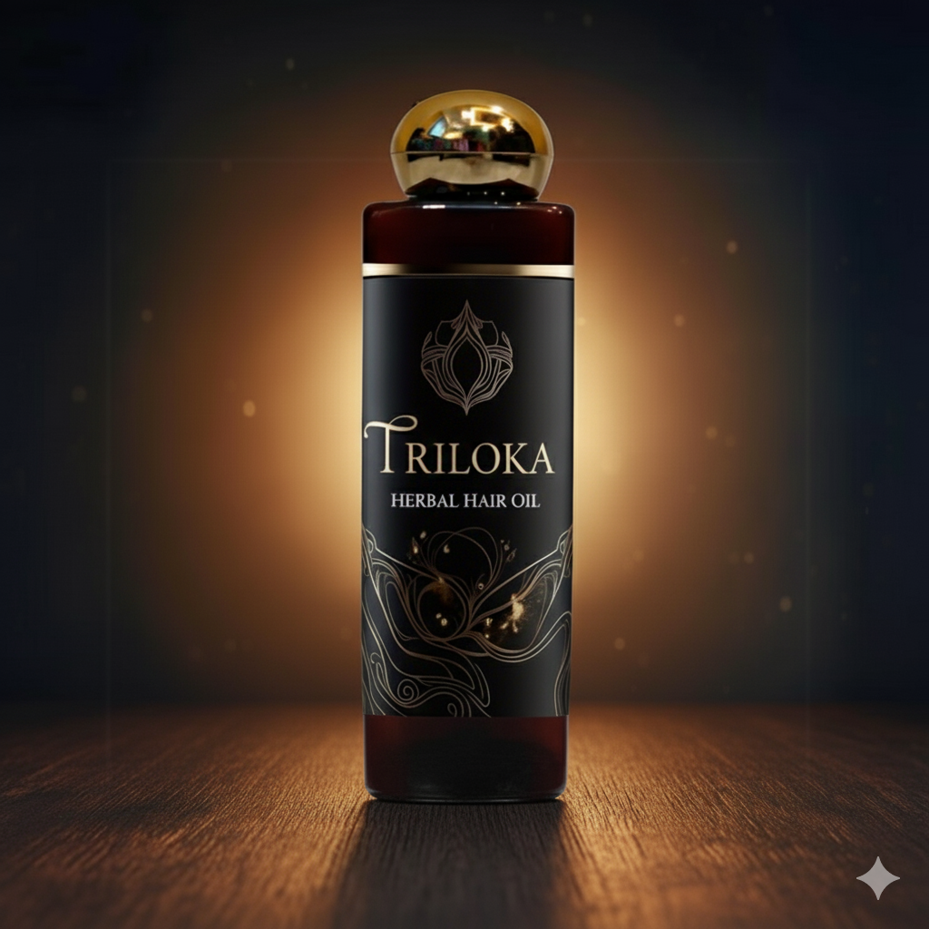 Triloka Herbal Hair Oil– 100% Stronger, Healthier Growth