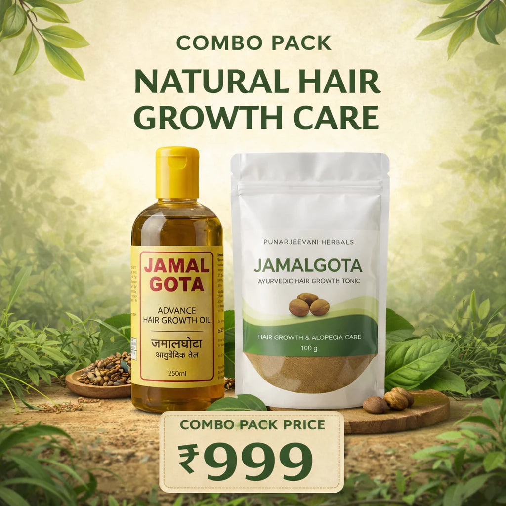 Advanced Jamalgota Herbal Hair Oil With Powder-100% Intense Hair Care